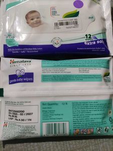 Baby Wipes Pack Of 3