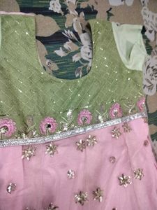 Beautiful Suit With Pjami N Dupatta