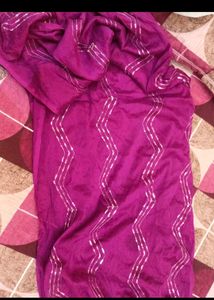 Frill gown with Tikki work koti