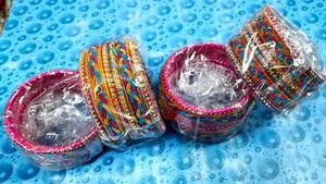 Colorful Bangle Set Size - ( 2/6)