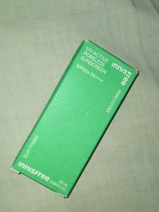 UV ACTIVE INNISFREE PORELESS SUNSCREEN