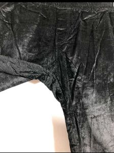 New Skinny Elastic Cordroy Black Jeggings Women