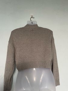 Cozy Knit Cropped Sweater