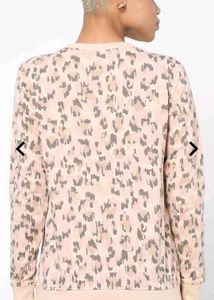 Printed Cotton Sweatshirt For Girls