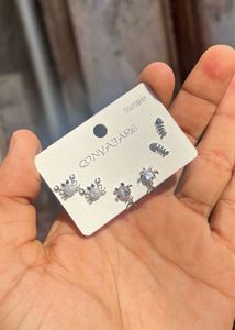 Premium Silver Finish Earrings