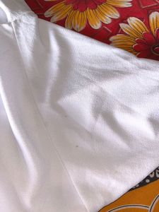 White Halter Fit &amp; Flare Dress