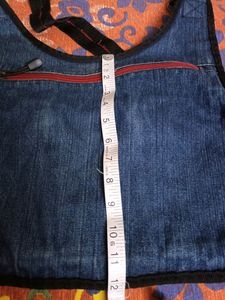 Cross Body Bag In Denim