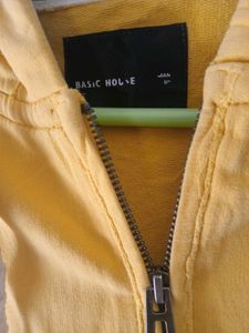 Yellow Basic House Hoodie
