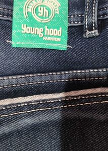 Dark Blue Denim Jeans