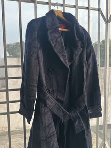 Elegant Black Trench Coat