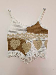 Crochet Heart Top