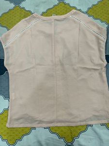 Elegant peach top