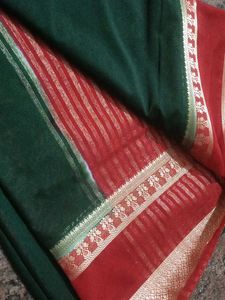 Elegant Green Saree