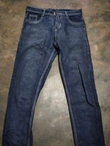 Dark Blue Denim Jeans