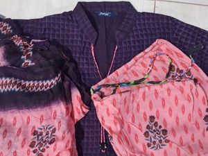 3 Piece Readymade Chudidar Set