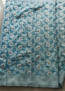 Floral Print Saree