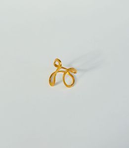 Luxe Wave Adjustable Ring