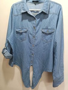 Denim Knot Shirt