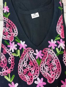 Its New Piece Of Black Kurti With Plazo