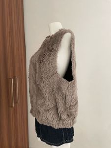 Fuzzy Faux Fur Vest