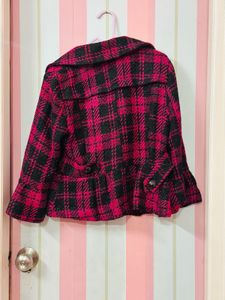 Pink&amp;Black Coat
