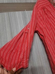 Red Apple Cut Short Kurti