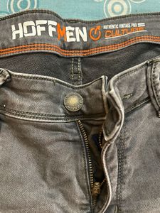 Hoffmen Stylish Gray Denim Jeans