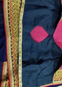 Heavy Multicolour Sari With Blouse