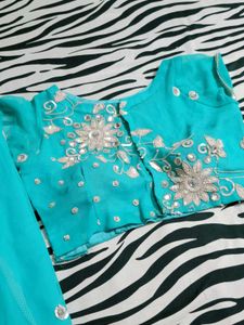 Moti Work Free Size Blouse