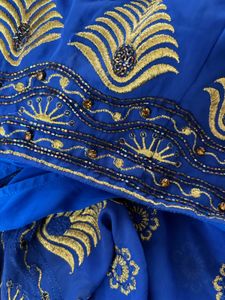 Blue kaftan Dress