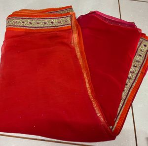 Ombre Chiffon Saree