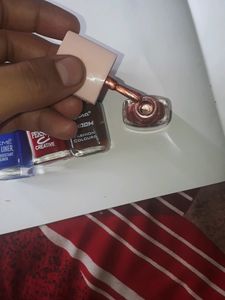 Combo Of Nail Paints And One Instant Eyeliner