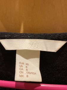 Black Satin Stylish Top