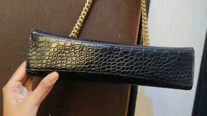 Mango Croc Sling Bag