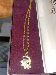 Cross Pendant Chain &amp; Gold Silver Necklace + 🆓Bie