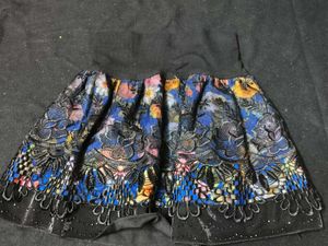 Floral Mini Skirt
