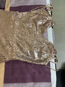 shein full glitter gown