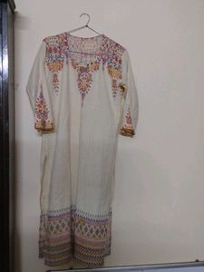 Elegant Embroidered Kurta