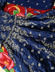 Sequin Anarkali Dress