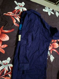 Man T- Shirt  Nevy Blue  Colour Looking Beautiful
