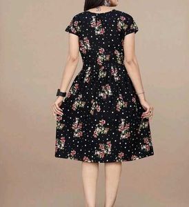 Floral Polka Dot Dress