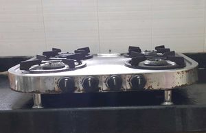 Old Sunflame brand 4 burner gas stove