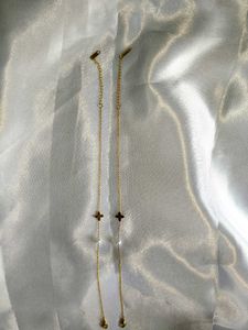 Flower & bead anklets