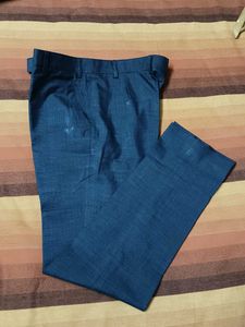 Men&#39;s Grey Fully Stitched Viscose Formal Trouser