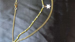 Layered Star of David Necklace