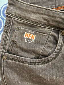 Hoffmen Stylish Gray Denim Jeans