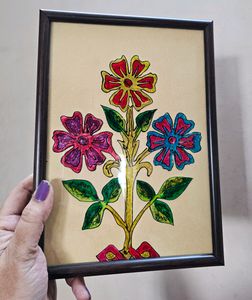 Glass Painting With Premium Quality Frame