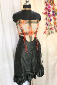 Polite Society Corset Top With Boning