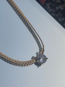 Drop Diamond Necklace Anti Tarnish