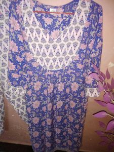 Floral Print Kurta Set